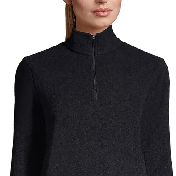 Land’s End Women’s TALL Quarter Zip Pullover  NWOT - Picture 1 of 7
